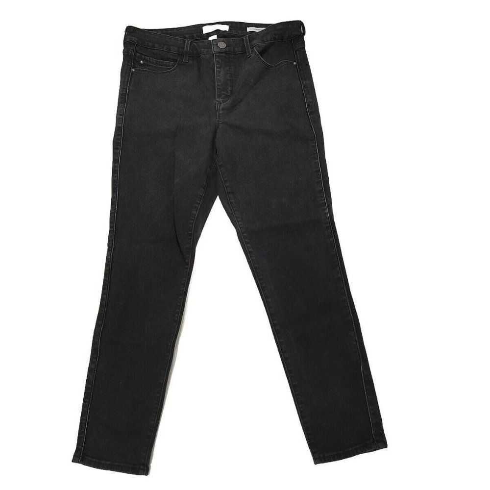 SKINNYGIRL BLACK JEANS MAGGIE ANKLE 26/2